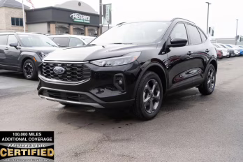 2025 Black Metallic Ford Escape ST-Line Select AWD SUV