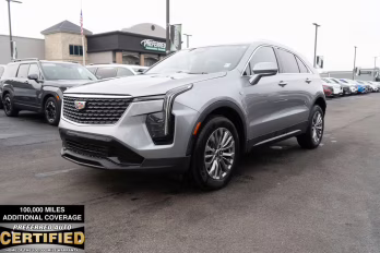 2024 Argent Silver Metallic Cadillac XT4 Premium Luxury AWD SUV