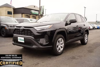 2024 Midnight Black Metallic Toyota RAV4 LE AWD SUV