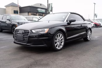 2016 Black Metallic Audi A3 1.8T Premium FWD Convertible
