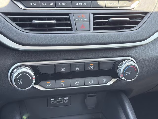 2025 Glacier White Nissan Altima 2.5 S FWD Sedan