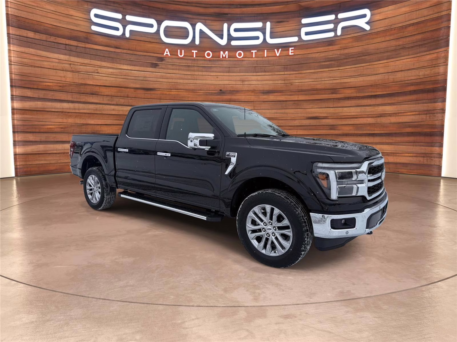 2026 Agate Black Metallic Ford F-150 LARIAT 4X4 Truck