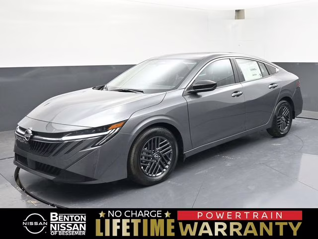 2026 Gun Metallic Nissan Sentra SV FWD Sedan