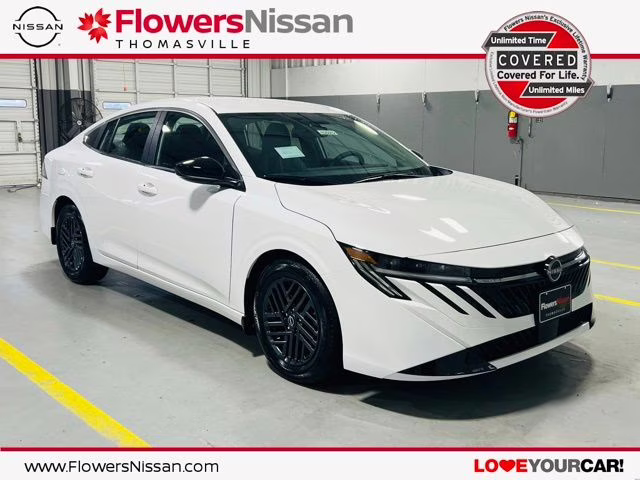 2026 Fresh Powder Nissan Sentra SV FWD Sedan