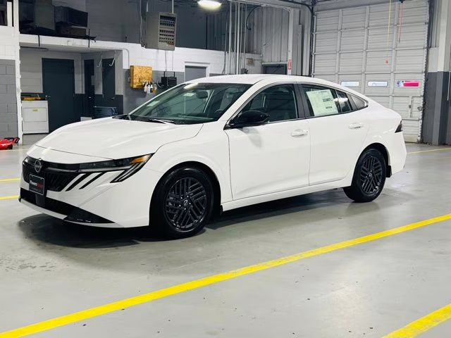 2026 Fresh Powder Nissan Sentra SV FWD Sedan