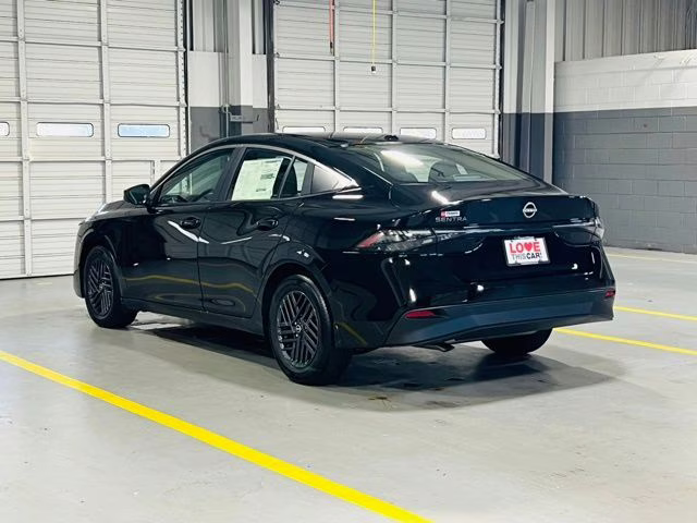 2026 Super Black Nissan Sentra SV FWD Sedan