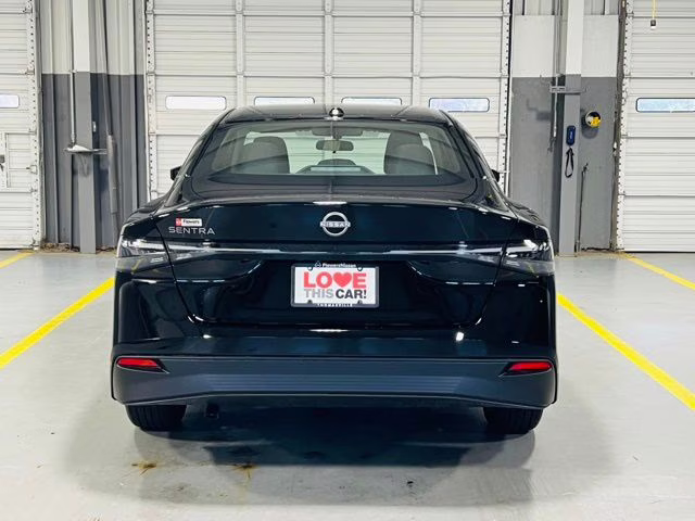 2026 Super Black Nissan Sentra SV FWD Sedan