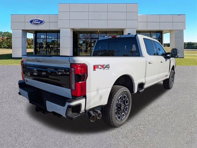 2026 White Metallic Ford Super Duty F-250 SRW Platinum 4X4 Truck