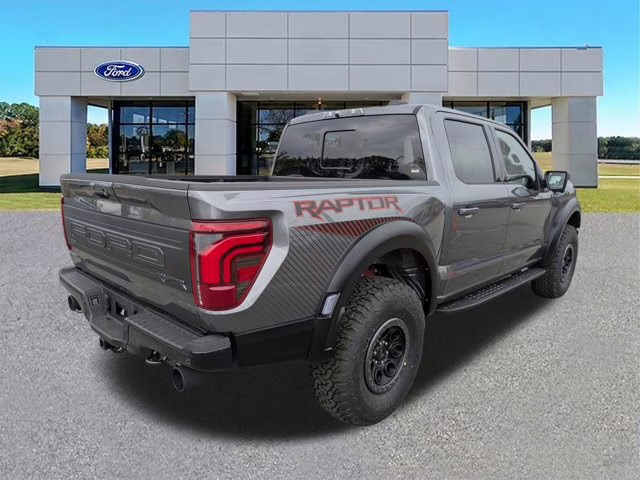 2025 Gray Metallic Ford F-150 Raptor 4X4 Truck