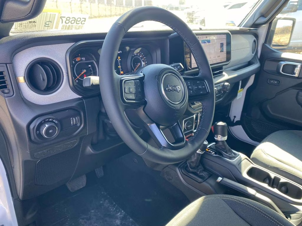 2026 bright white clearcoat Jeep Wrangler Willys 4X4 SUV