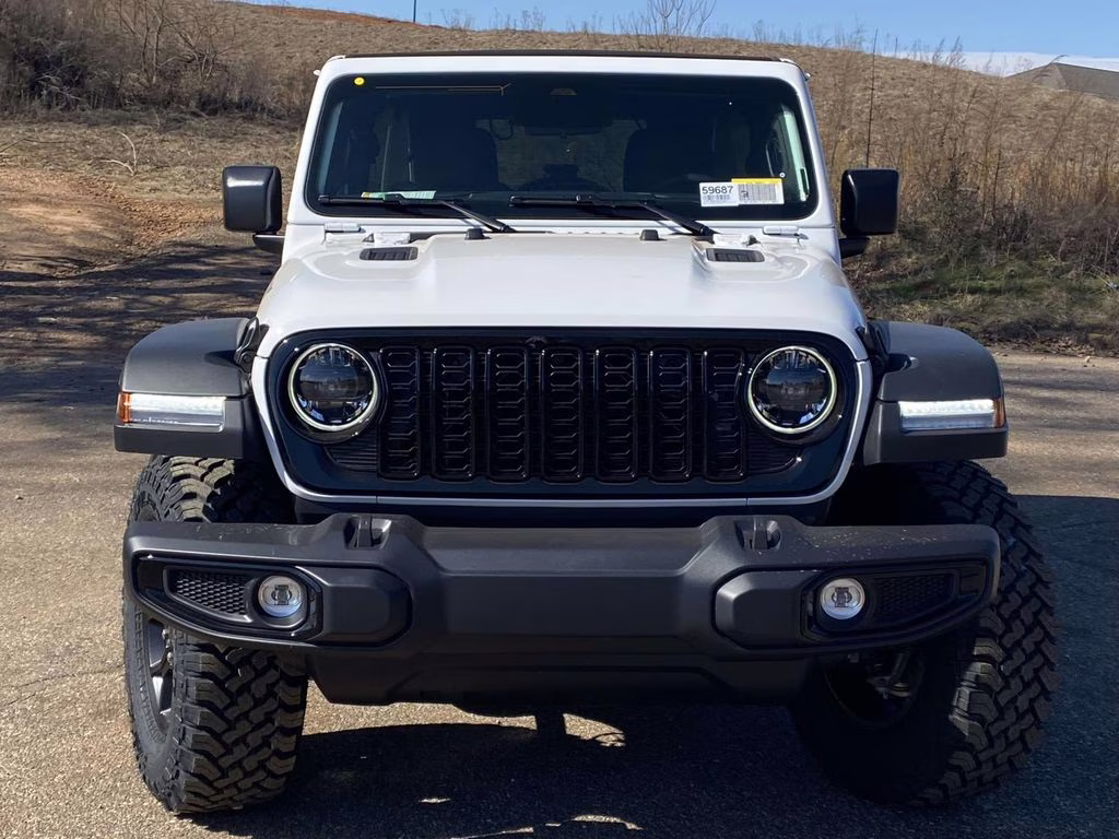 2026 bright white clearcoat Jeep Wrangler Willys 4X4 SUV