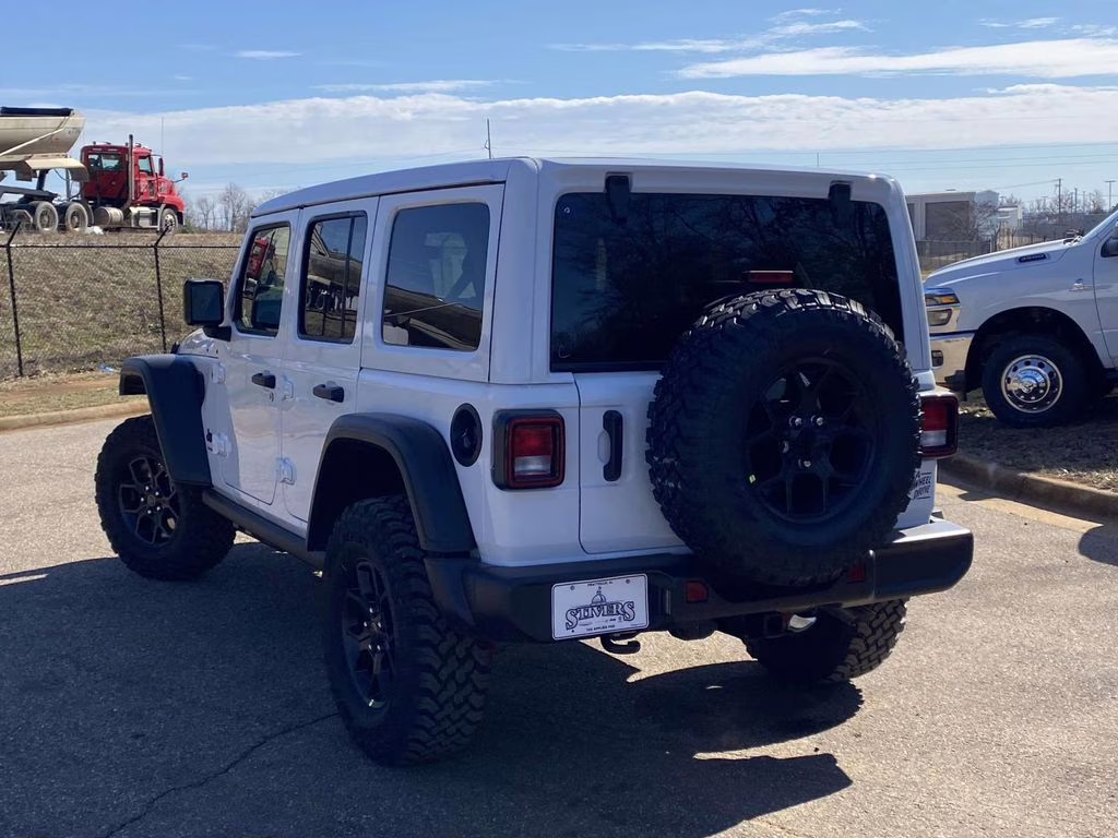 2026 bright white clearcoat Jeep Wrangler Willys 4X4 SUV