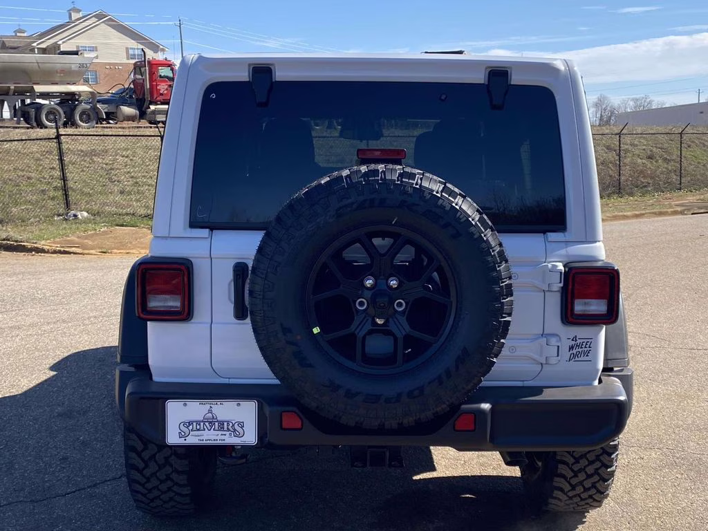 2026 bright white clearcoat Jeep Wrangler Willys 4X4 SUV
