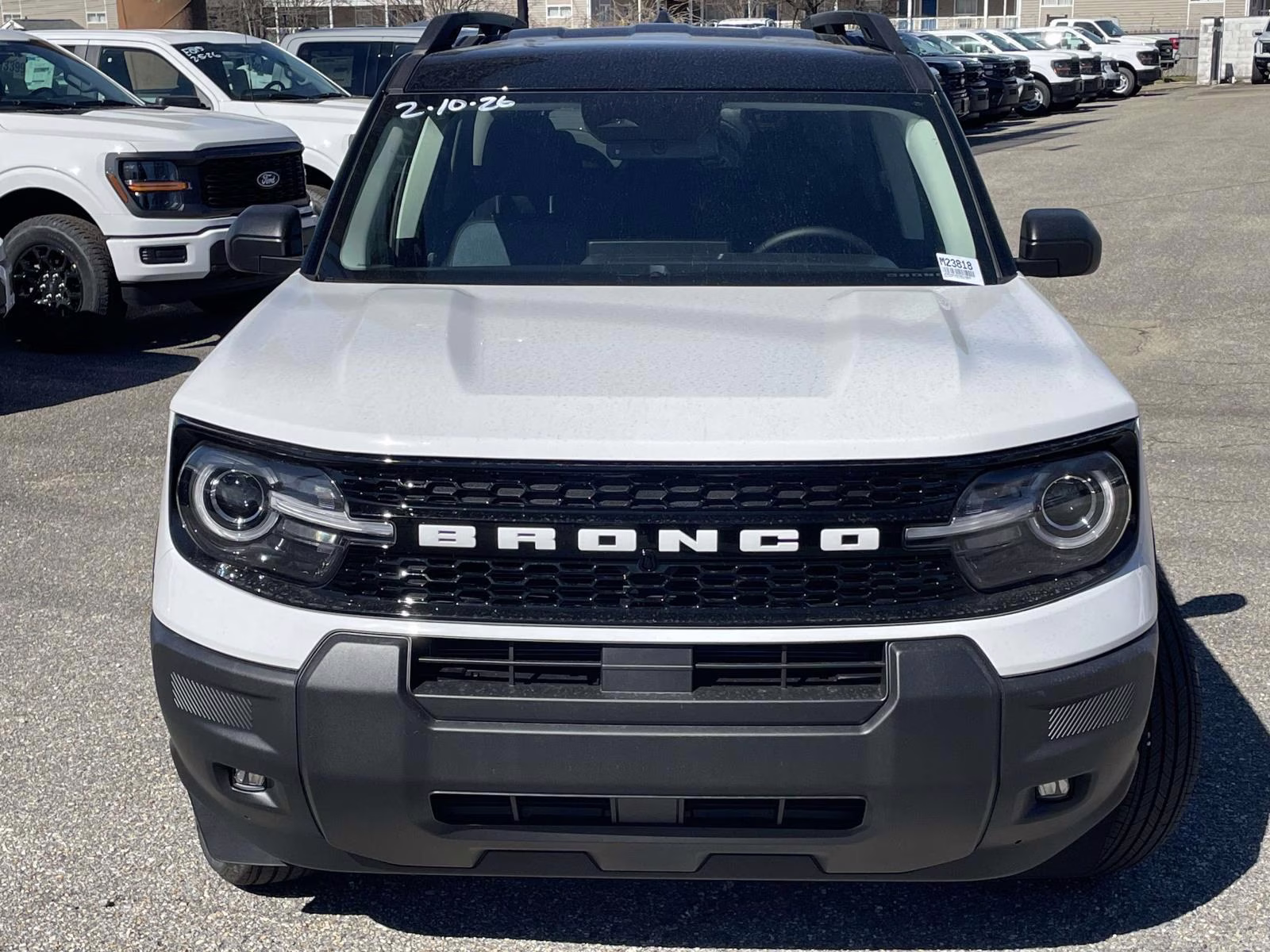 2026 Oxford White Ford Bronco Sport Outer Banks 4X4 SUV