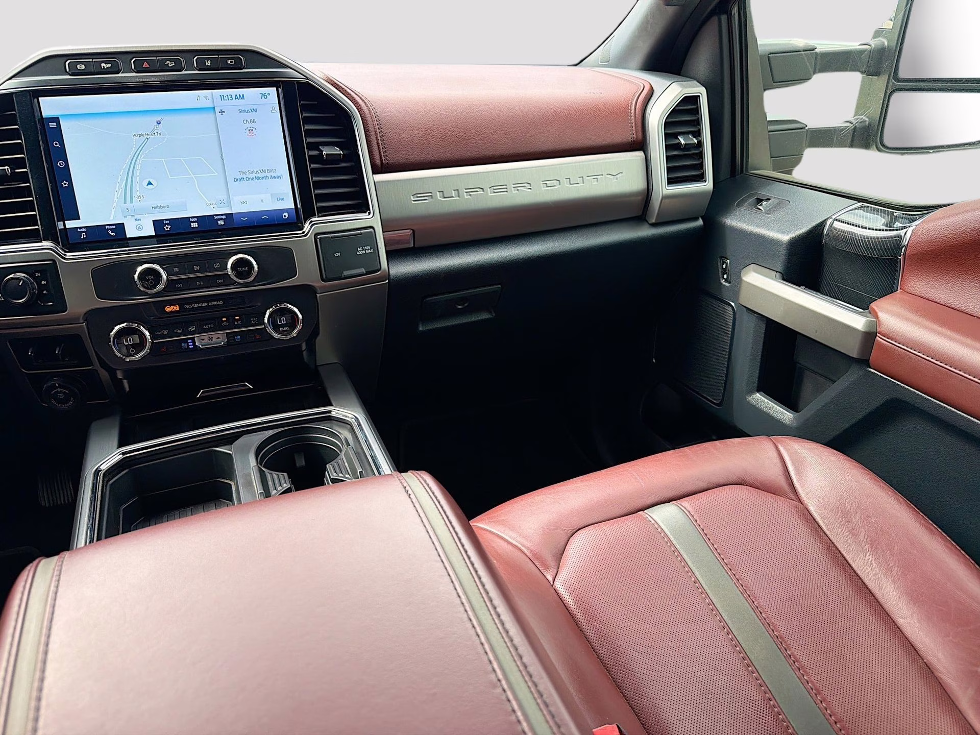 2022 Antimatter Blue Metallic Ford Super Duty F-250 SRW Platinum 4X4 Truck