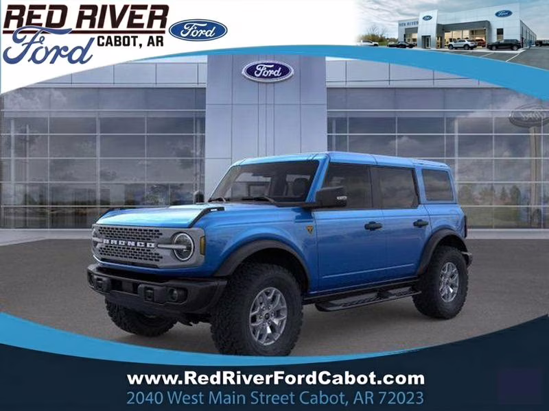 2025 Velocity Blue Metallic Ford Bronco Badlands 4X4 SUV
