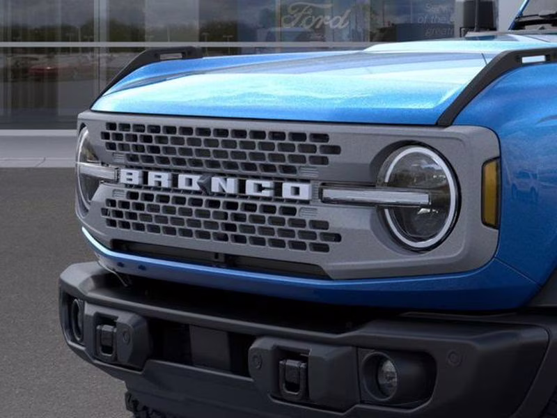 2025 Velocity Blue Metallic Ford Bronco Badlands 4X4 SUV
