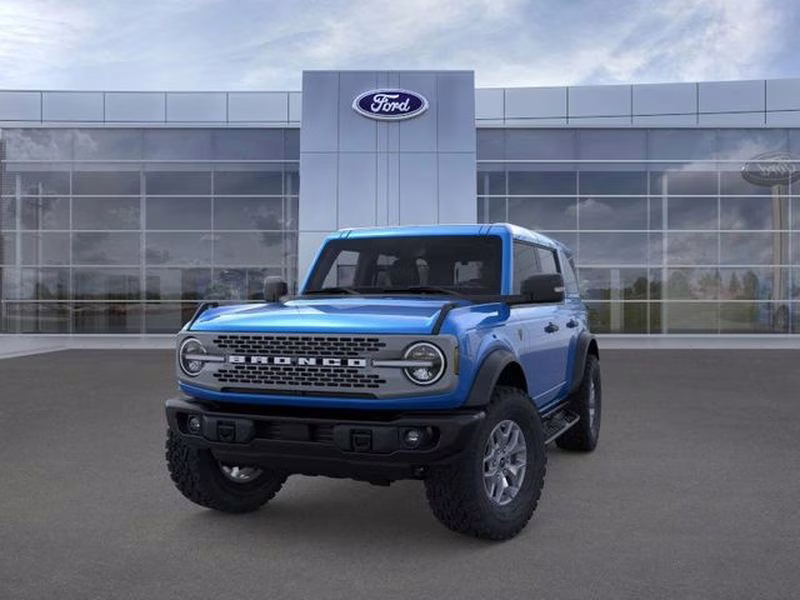 2025 Velocity Blue Metallic Ford Bronco Badlands 4X4 SUV