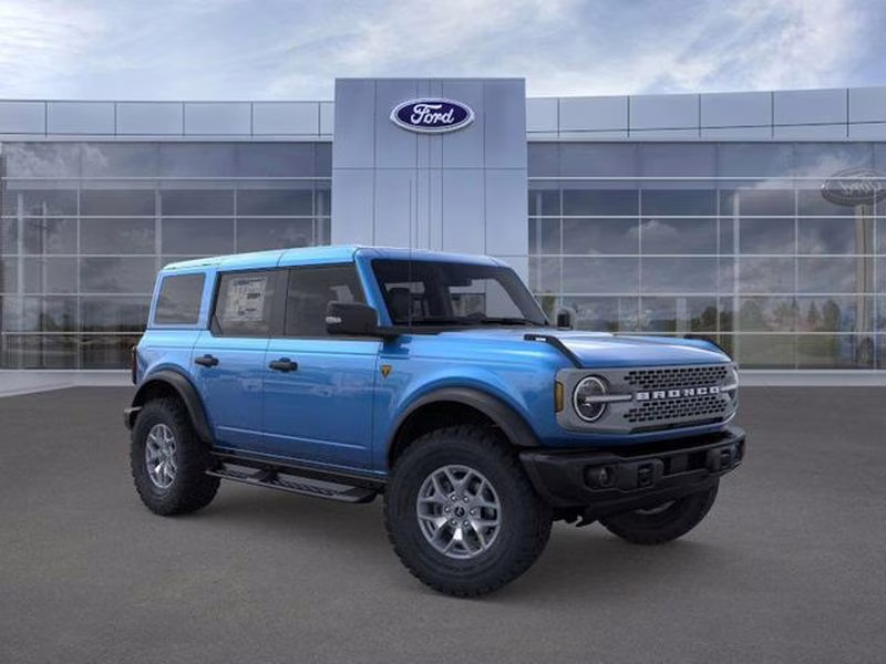 2025 Velocity Blue Metallic Ford Bronco Badlands 4X4 SUV