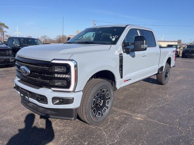 2026 Glacier Gray Metallic Tri-Coat Ford Super Duty F-250 SRW Platinum 4X4 Truck