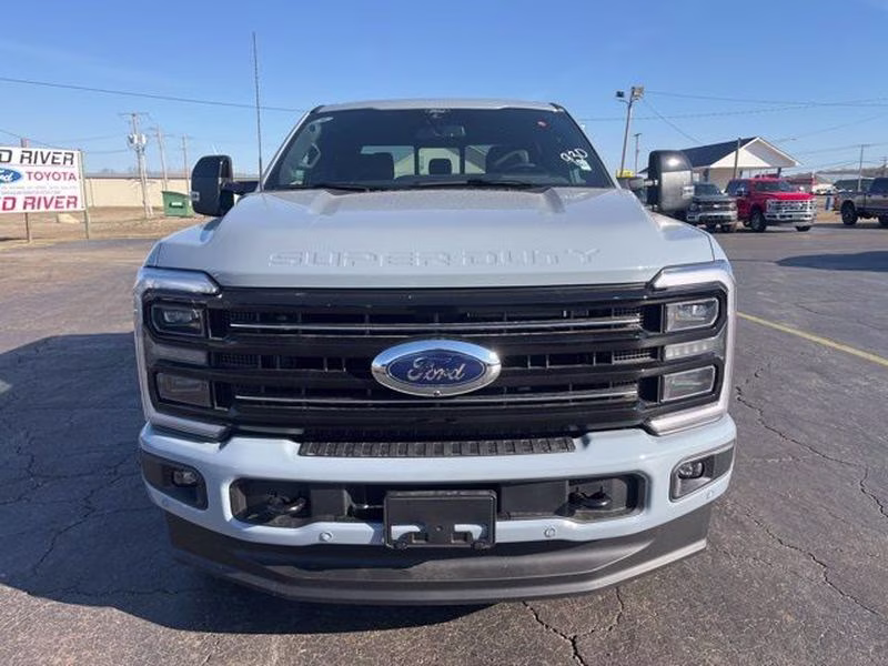 2026 Glacier Gray Metallic Tri-Coat Ford Super Duty F-250 SRW Platinum 4X4 Truck