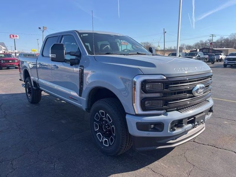 2026 Glacier Gray Metallic Tri-Coat Ford Super Duty F-250 SRW Platinum 4X4 Truck
