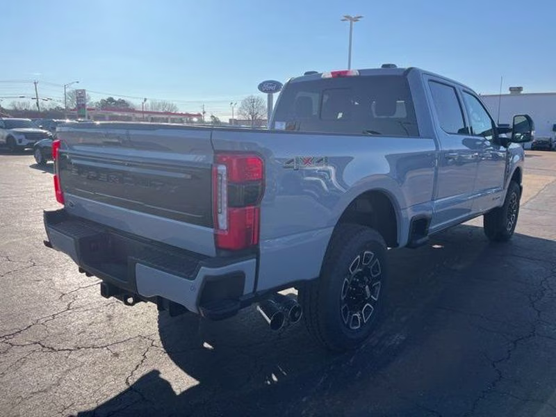 2026 Glacier Gray Metallic Tri-Coat Ford Super Duty F-250 SRW Platinum 4X4 Truck