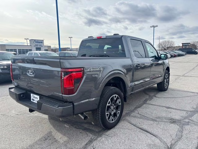 2025 Gray Metallic Ford F-150 STX 4X4 Truck