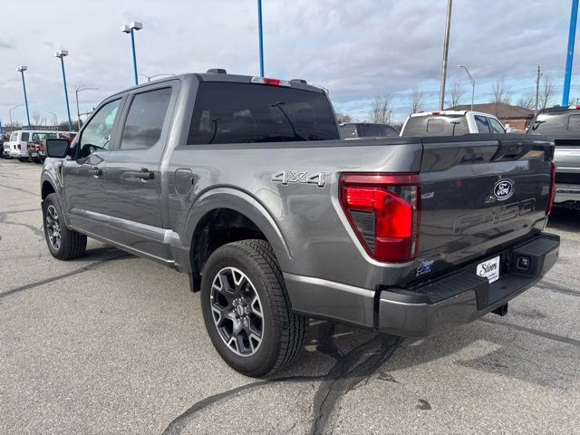 2025 Gray Metallic Ford F-150 STX 4X4 Truck