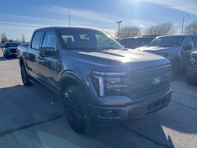 2025 Gray Metallic Ford F-150 Lariat 4X4 Truck