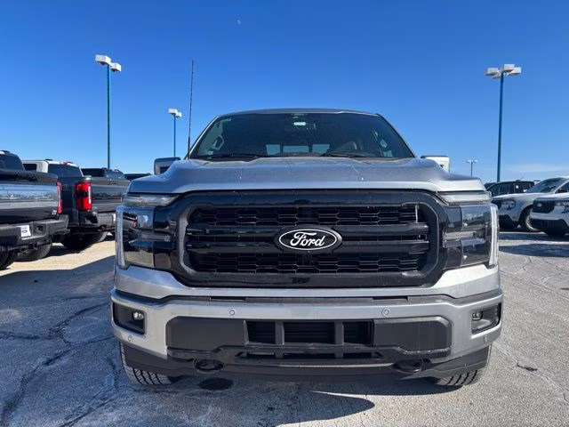 2025 Silver Metallic Ford F-150 Lariat 4X4 Truck