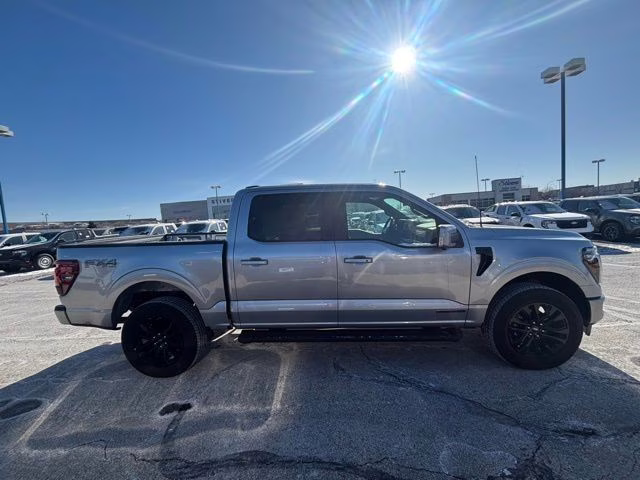2025 Silver Metallic Ford F-150 Lariat 4X4 Truck
