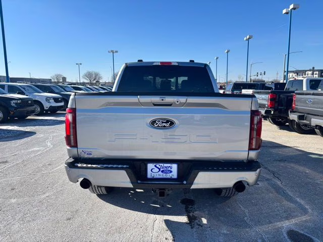 2025 Silver Metallic Ford F-150 Lariat 4X4 Truck
