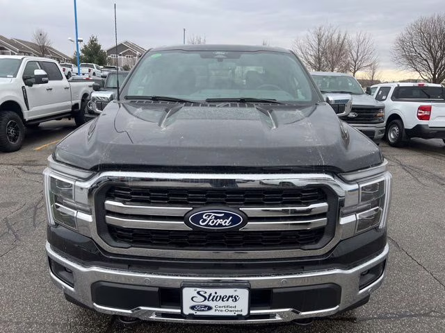 2025 Black Metallic Ford F-150 Lariat 4X4 Truck