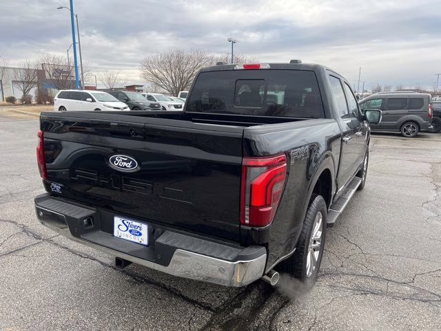 2025 Black Metallic Ford F-150 Lariat 4X4 Truck