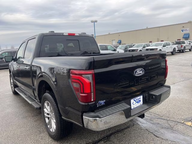 2025 Black Metallic Ford F-150 Lariat 4X4 Truck