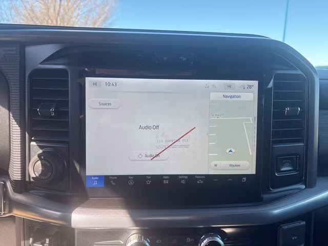 2025 Black Metallic Ford F-150 Lariat 4X4 Truck