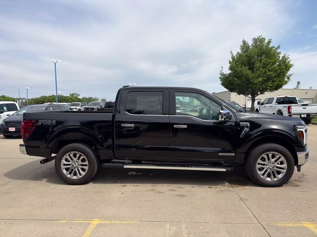 2025 Black Metallic Ford F-150 Lariat 4X4 Truck