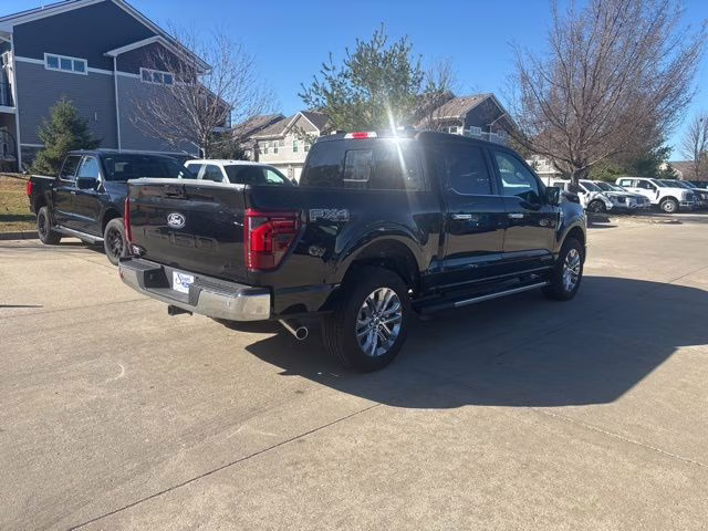 2025 Black Metallic Ford F-150 Lariat 4X4 Truck