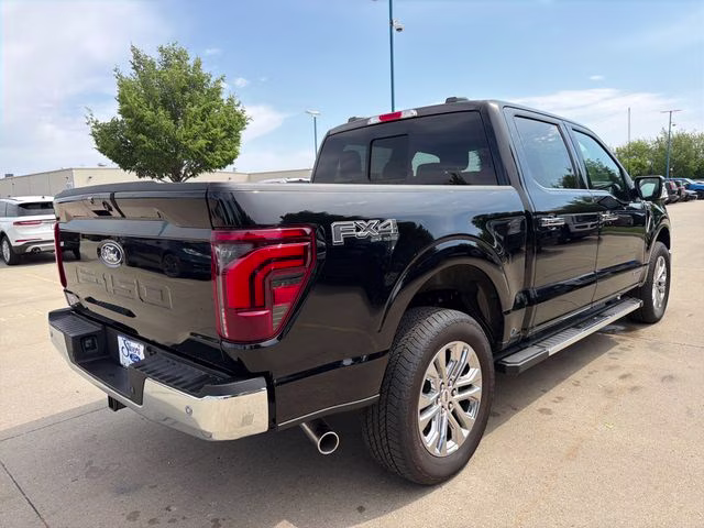 2025 Black Metallic Ford F-150 Lariat 4X4 Truck