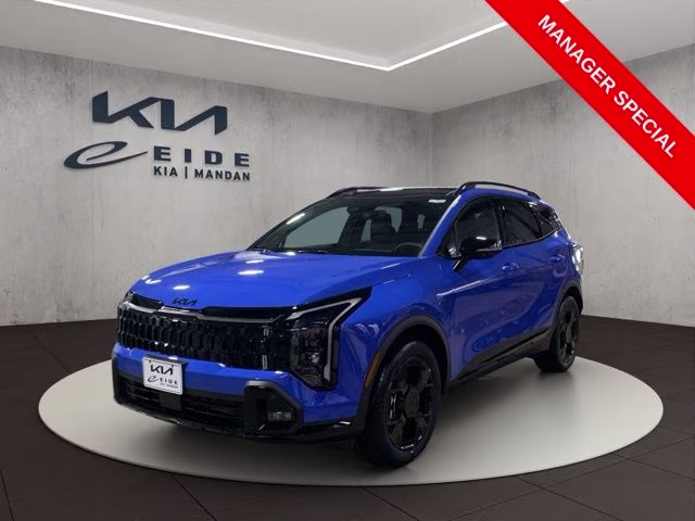 2026 Nebular Blue/Black Roof Kia Sportage X-Line AWD SUV