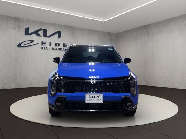 2026 Nebular Blue/Black Roof Kia Sportage X-Line AWD SUV