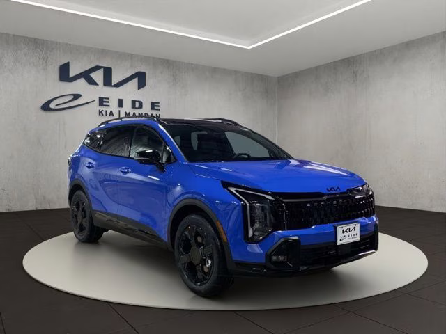2026 Nebular Blue/Black Roof Kia Sportage X-Line AWD SUV