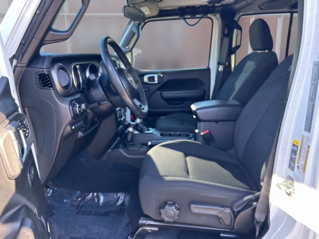 2023 Bright White Clearcoat Jeep Wrangler Base 4xe 4X4 SUV