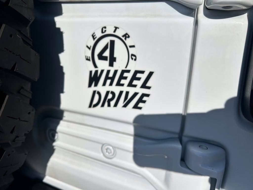 2023 Bright White Clearcoat Jeep Wrangler Base 4xe 4X4 SUV