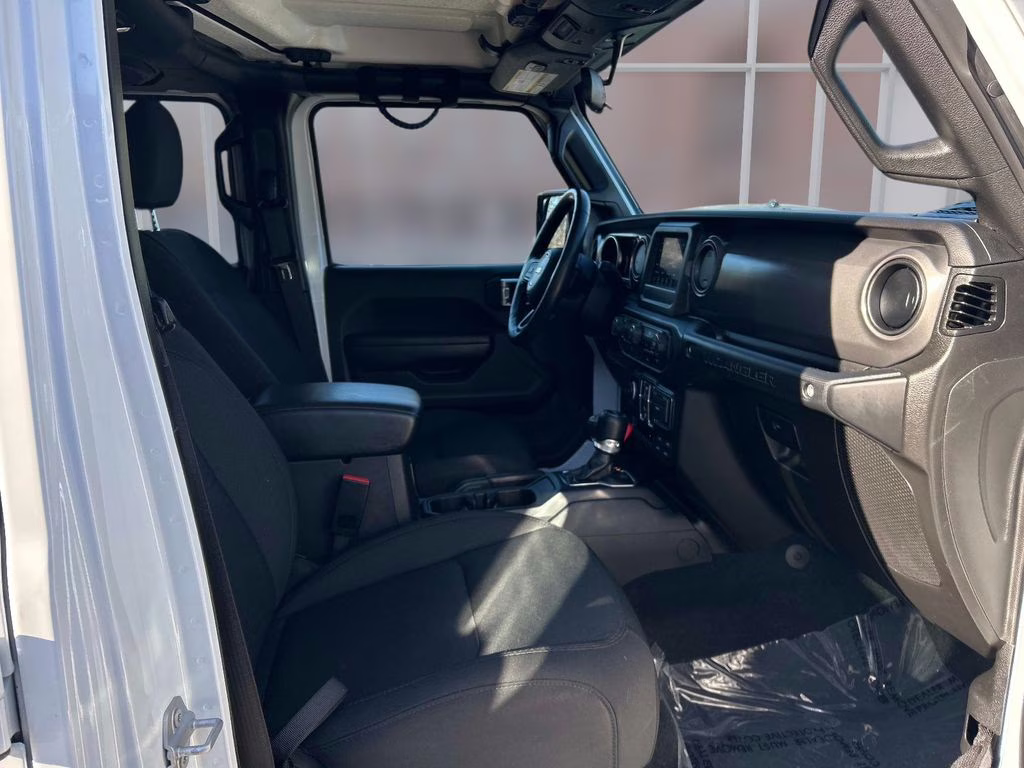 2023 Bright White Clearcoat Jeep Wrangler Base 4xe 4X4 SUV