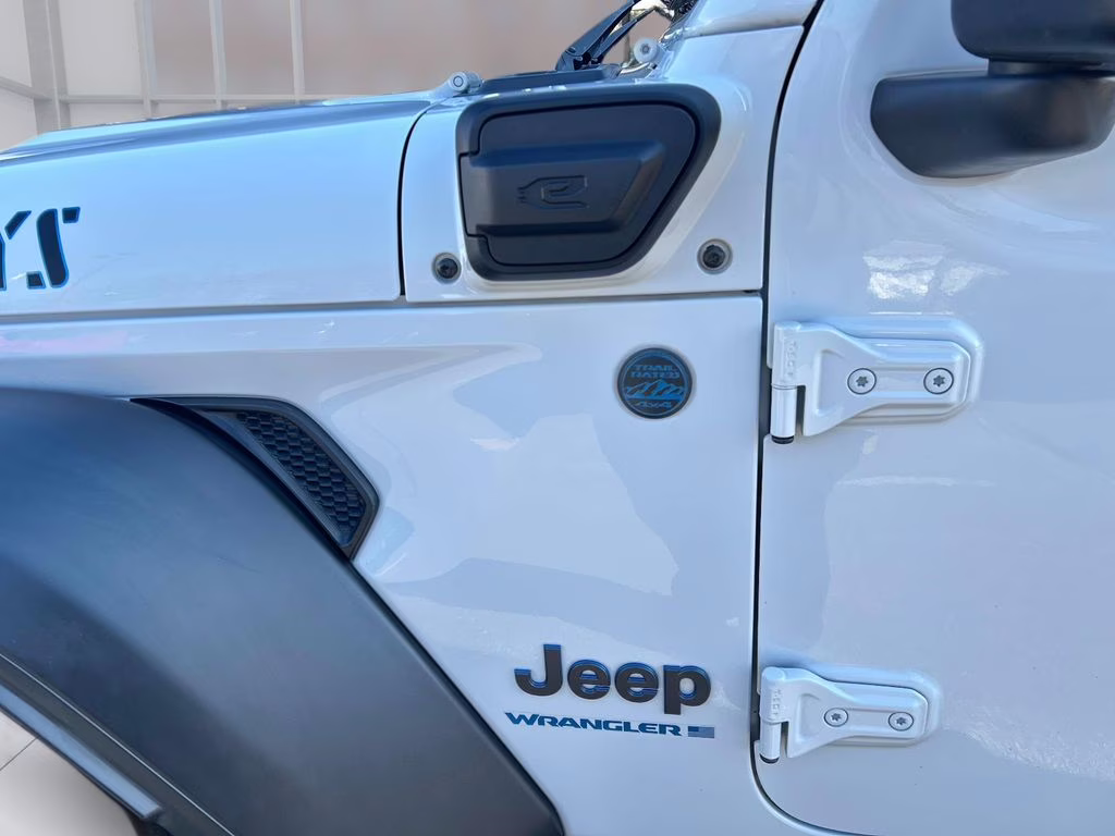 2023 Bright White Clearcoat Jeep Wrangler Base 4xe 4X4 SUV
