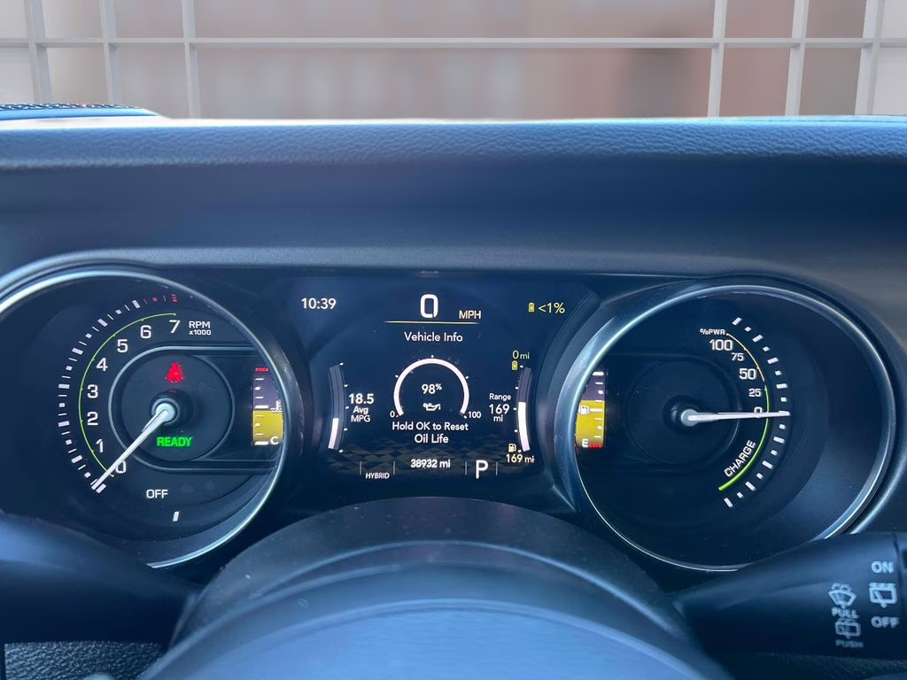 2023 Bright White Clearcoat Jeep Wrangler Base 4xe 4X4 SUV