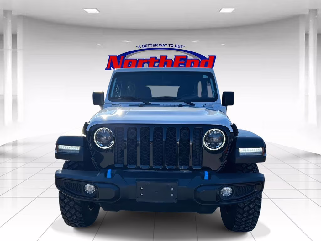 2023 Bright White Clearcoat Jeep Wrangler Base 4xe 4X4 SUV