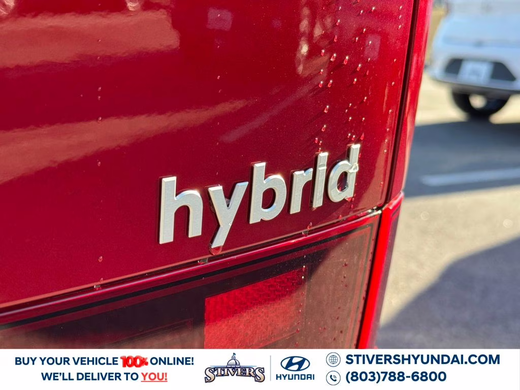 2026 Ultimate Red Hyundai Santa Fe Hybrid SEL FWD SUV